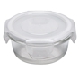 Recipiente de Conservao de Vidro com Tampa 210ml 105x50/60mm 6 un
