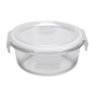 Recipiente de Conservao de Vidro com Tampa 400ml 130x55/63mm 6 un