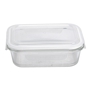 Recipiente de Conservao de Vidro com Tampa 640ml 180x132x65mm 6 un