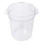 Recipiente de Policarbonato Transparente para Conservao 184x214mm 4L