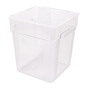 Recipiente de Policarbonato Transparente para Conservao 285x285x320mm 18L