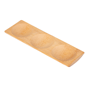 Prato de Bambu rectangular triplo 180x55x10mm 12 un