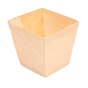 Recipiente Quadrada em Folha de Pinho 45x45x45mm 50 un