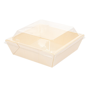 Recipiente em madeira para tapas 100x100/120x120 x 35mm 4x50 un