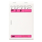 Bloco de Encomenda Triplicados 50x3 Folhas 100x150mm Franja Rosa 10x10 blocos