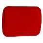 Tabuleiro de Refeio em Plstico 300x410mm Vermelho Escuro