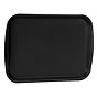 Tabuleiro de Refeio em Plstico 360x460mm Preto 10 un