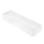 Bandeja Acrlico Transparente 240x68x37mm para Amenities 1 un