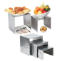 Set 3 Elevadores Inox para Buffet 150/180/200mm 1 un