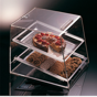 Expositor Acrlico Transparente 2 Andares 350x425x445mm
