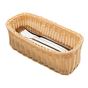 Cesta Tipo Vime Rectangular para Talheres 280x110x100mm 4 un