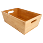 Caixa para Po em Bamb Natural 300x200x110mm 1 un