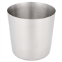 Copo em inox Liso para Fritos 85x85mm 12 un