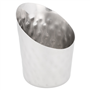 Copo em inox Truncado Martelado para Fritos 85x85mm 12 un