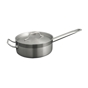 Frigideira de Inox com Tampa 4,5L 260x85mm 1 un