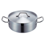Panela de Inox com Tampa 2L 200x80mm 1 un