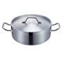 Panela de Inox com Tampa 18L 400x155mm 1 un