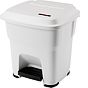 Balde do Lixo com Pedal - Hera 35 L Branco