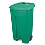 Contentor do Lixo com Rodas e Pedal 130 L Verde