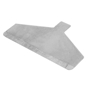 Lmina para Raspador de metal de grelhas 128x77mm