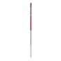 Cabo de Aluminio Revestido Vermelho com Rosca para Vassouras / Esfregonas 22x1400 mm