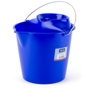 Balde de Plstico PP Redondo 12L  Azul 1 un
