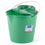 Balde de Plstico PP Redondo 12L  Verde 1 un