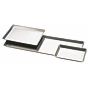 Travessa em Inox Expositora para Gastronomia e Pastelaria 145x210x20mm