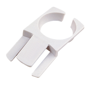 Suporte Porta Copos para Fixar no Prato em Plstico Branco 75x42mm 200 un