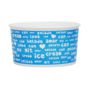 Copo em Plstico PP Impresso Standard para Gelados 100ml Caixa 640