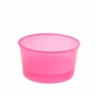 Copo em Plstico PP Translcido Rosa para Gelados 90cc Caixa 640