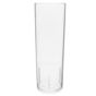 Copo Plstico Tubo Grande 330ml PS Rgido Transparente Caixa 432un