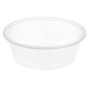 Recipiente de Pl�stico PP Transparente 225ml �115/90x37mm 10x500 un
