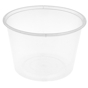 Recipiente de Pl�stico PP Transparente 525ml �115/90x80mm 10x500 un