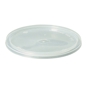 Tampa para Recipiente de Pl�stico PP Transparente 120mm 10x500 un