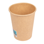 Copo de Carto para Bebidas Quentes 180ml 6oz - Kraft - 20x50 un