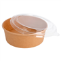 Saladeira em Cartolina Kraft com Tampa 750ml Caixa 250
