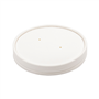 Tampa em Cartolina Branco 118mm para Copo de Sopa ou Comidas Quentes 32oz Caixa 10x50un