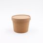 Copo em Cartolina Kraft para Sopa ou Comidas Quentes 8oz 237ml 20x50 un