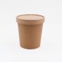 Copo em Cartolina Kraft para Sopa ou Comidas Quentes 12oz 355ml 20x50 un