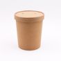 Copo em Cartolina Kraft para Sopa ou Comidas Quentes 16oz 473ml 20x50 un
