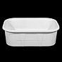 Tabuleiro em Plstico 117BR47 PS Branco 460ml 900un