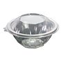 Saladeira Plstico Redonda 500ml 155x155x66+27mm PP com tampa 300un