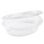 Embalagem Pl�stico PET/RPET Oval Elipack 390ml 166x129x45mm 600 un