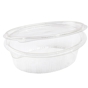 Embalagem Pl�stico PET/RPET Oval Elipack 500ml 166x129x55mm 600 un