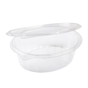 Embalagem Pl�stico PET/RPET Oval Elipack 1000ml 201x165x70mm 300 un