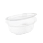 Embalagem Pl�stico PET/RPET Oval Multipack 250ml 126x106x41mm 360 un