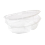 Embalagem Pl�stico PET/RPET Oval Multipack 2x250+400ml 219x179x48mm 150 un
