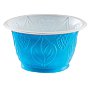 Taa de Plstico Bicolor 80x45mm 100ml Azul Caixa 12x100