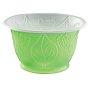 Taa de Plstico Bicolor 85x48mm 130ml Verde Caixa 12x100